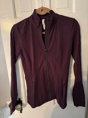 Athleta Plum Full-Zip Performance Jacket